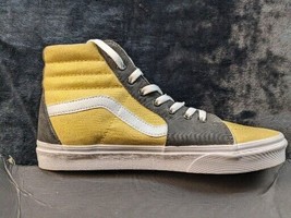 Vans Shoes Mens 9 Classic SK8-HI Lace Up High Top Sneakers 500714 Yellow Canvas - £23.55 GBP