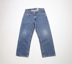 Vintage Y2K 2001 Levis 565 Boys 30x24 Husky Loose Fit Wide Leg Denim Jea... - $69.25