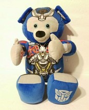Build A Bear Transformers Optimus Prime Transforms to Autobot Jointed BA... - £14.15 GBP