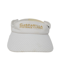 Nike Gasparilla Distance Classic White Visor Bank of America Gold Swoosh OSFA - £13.79 GBP