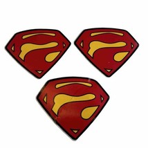3 Superman Logo Superhero Color Decal Sticker 4&quot;+ - £3.92 GBP