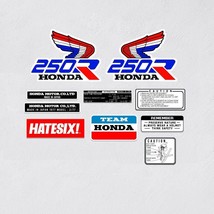 Sticker Decal Honda XL250R XL 250R 1987 Side cover tank (Free shipping) - $45.00