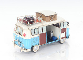 Volkswagen Camp Bus Table Model 11.5&quot; Long Reproduction 1:15 Scale New - £83.67 GBP
