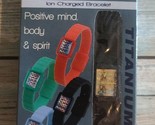 MagnaSpirit ~ Ion Charged Bracelet ~ Black ~ Medium ~ Mind ~ Body &amp; Spirit - £11.71 GBP