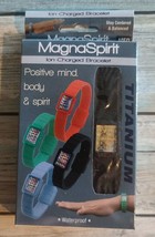 MagnaSpirit ~ Ion Charged Bracelet ~ Black ~ Medium ~ Mind ~ Body &amp; Spirit - $14.96