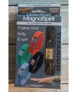 MagnaSpirit ~ Ion Charged Bracelet ~ Black ~ Medium ~ Mind ~ Body &amp; Spirit - $284.83 MXN