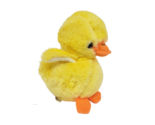 5&quot; VINTAGE 1980 GUND YELLOW BABY DUCK CHICK STUFFED ANIMAL PLUSH TOY RATTLE - $56.05