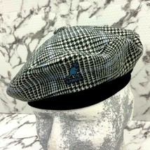 Kangol Black | White | Lt Blue Show Your Teeth Beret Hat NWT - $98.00