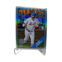 2023 Topps Chrome Pete Alonso 35th Anniversary 1988 #88BC-6 Mets - £2.07 GBP