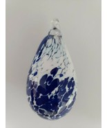 Vintage Hand Blown Stained Glass Egg Ornament Rare Find PB160/28 - £18.37 GBP
