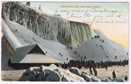 Postcard Ice Mountain American Falls From In Winter Niagara Falls MacFarlane - £2.27 GBP