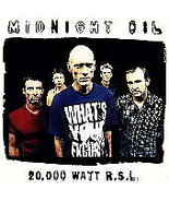 Midnight Oil ‎– 20,000 Watt R.S.L. CD 1997 - £3.18 GBP