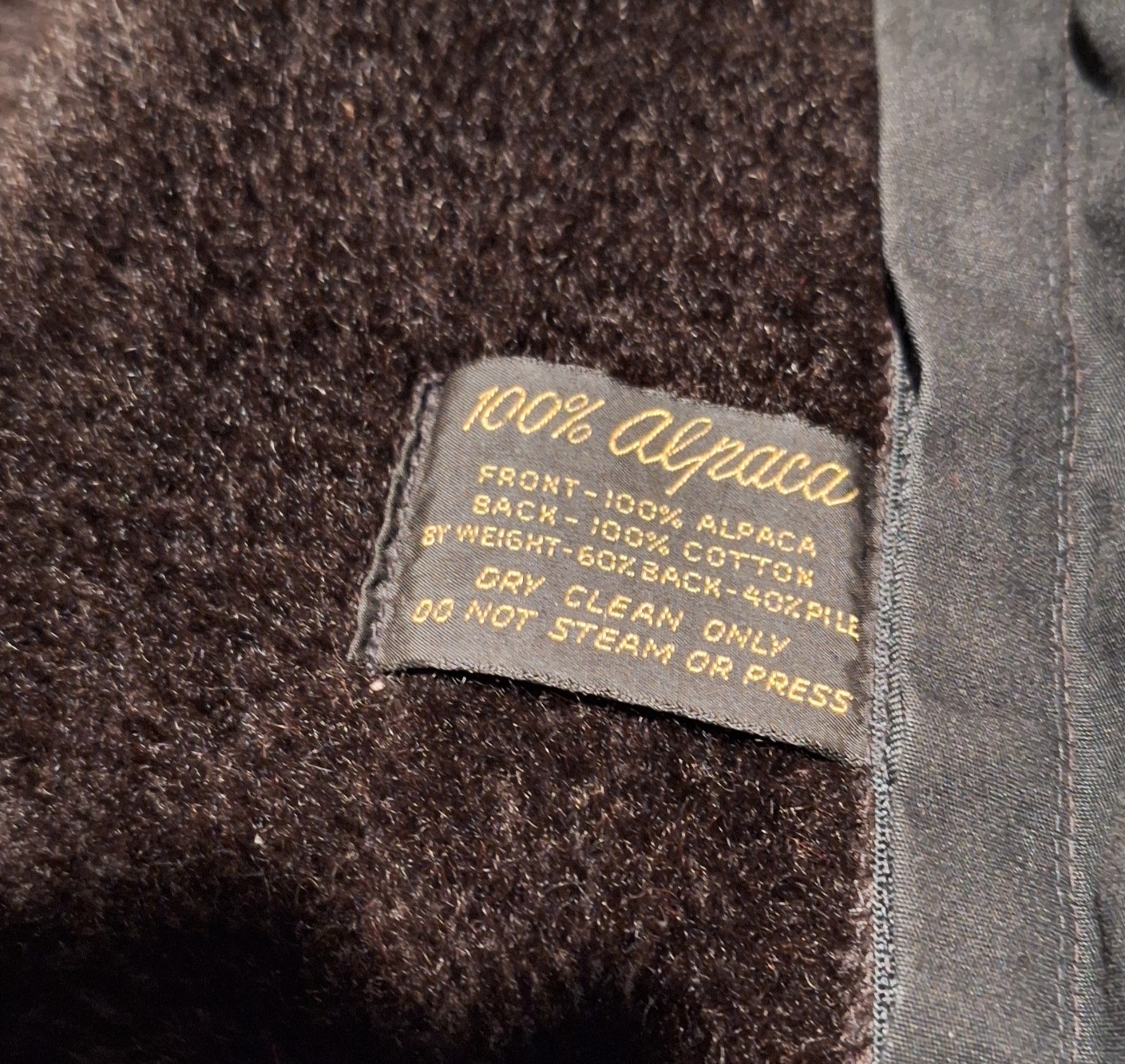 Black Size 48 Botany 500 Weather Topper Jacket Trench Coat w/Alpaca LINER Item image 6