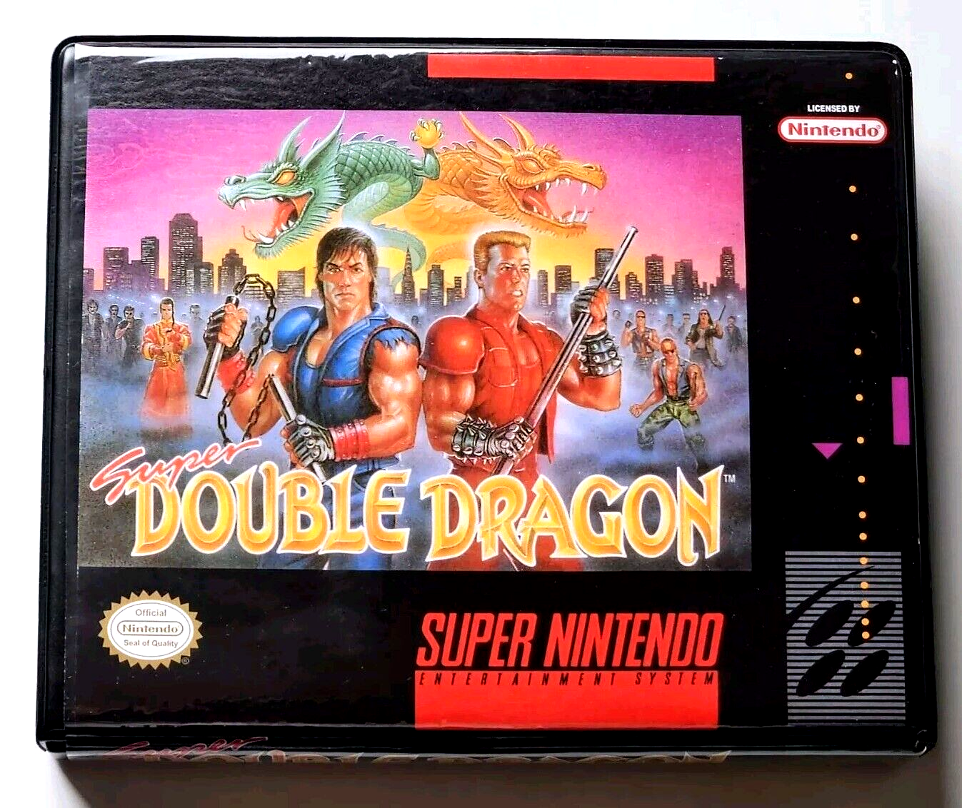 Super Double Dragon (Super Nintendo) SNES Rigid Clamshell Box Any 4+ = 1... - $12.18