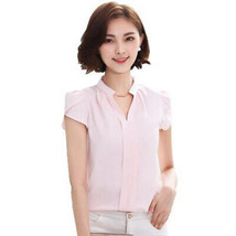 T-shirt OL Professional Women&#39;s Shirt Chiffon Shirt - £15.98 GBP