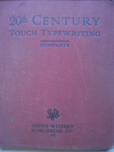20th Century Touch Typing, written by D.D. Lessenberry, B.S. in Economic... - £15.80 GBP