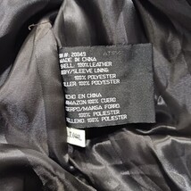 Excelled RN# 20849 Men's Brown Full Zip Pockets Leather Jacket Size Large  image 8