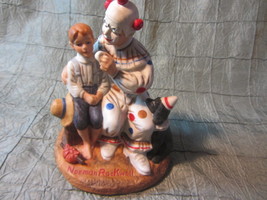 The Runaway Clown by Norman Rockwell Figurine, Clown Figurine, Collectible  - $28.50