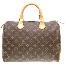 Louis Vuitton Monogram Speedy 30 Handbag Brown - £1,578.23 GBP
