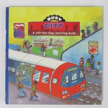 Busy City Children Book Lift Flap Educational Learning Pop Up Book 2007 - £15.77 GBP