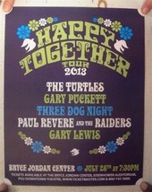 Turtles Gary Puckett Three Dog Night Gary Lews Poster Concert Handbill The 3 - £14.15 GBP