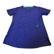 Carhartt Force Flex Scrub Size XS X Small Top shirt Purple shirt nursing... - £17.18 GBP