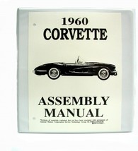 1960 Corvette Assembly Manual Binder 3 Ring View - $29.65