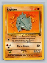 Pokemon Rhyhorn Jungle #61/64 Common - $1.99
