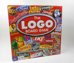 The Logo Board Game by Spin Master Taco Bell Nhl  Sara Lee Ford BMW Baby Ruth Dq - $17.48