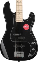 Squier by Fender Affinity Series Precision Bass PJ, Maple fingerboard, Black - £284.58 GBP