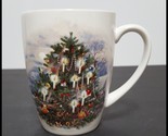 NEW RARE Pottery Barn Nostalgic Christmas Tree Mug 13.5 OZ Stoneware - $29.99