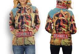 Dishwalla Hoodie Sporty Casual Graphic Zip up Hoodie for Women - £26.54 GBP+