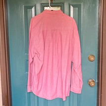 Eddie Bauer Button Down Shirt Mens XL Pink Outdoor Outfitter Cotton Casual - $8.71