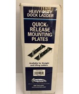 Heavy Duty Dock Ladder Quick Release Mounting Plates #954390-VERY RARE-B... - £138.00 GBP