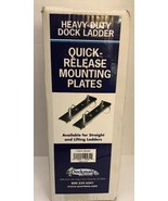 Heavy Duty Dock Ladder Quick Release Mounting Plates #954390-VERY RARE-B... - $3,347.10 MXN