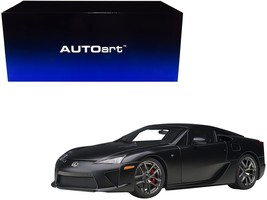 Lexus LFA Matt Black 1/18 Model Car by Autoart - $575.37 CAD