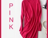 Mink cashmere long women dress pink thumb155 crop