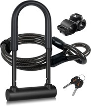 Large Bike Locks Heavy Duty Anti Theft.Secure Combination Bike U, Black Large - £29.90 GBP