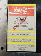 METALLICA - VINTAGE MAY 8, 1993 BUENOS AIRES ARGENTINA MINT WHOLE CONCER... - $30.00