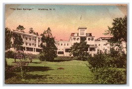 The Glen Springs Hotel Watkins New York NY UNP Albertype DB Postcard W19 - $4.90