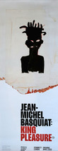 JEAN-MICHEL Basquiat - King Pleasure - Original Display Poster Nyc - POSTER- ... - £161.03 GBP