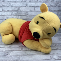 Fisher Price Disney Classic Winnie the Pooh Bear Plush Toy Laying Lounging 22&quot; - £17.85 GBP