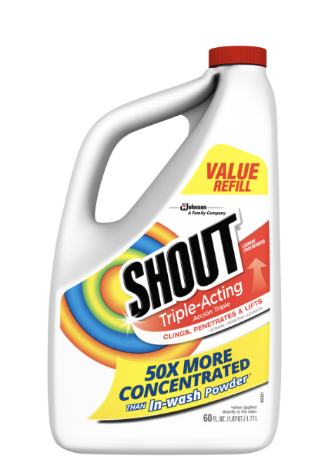 Shout Triple-Acting Laundry Stain Remover Liquid Refill - 60 Fl. Oz. - $11.95