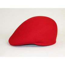 Men Fashion Classic Flannel Wool Ascot Ivy Hat Bruno Capelo Tyson TY107 Red image 4