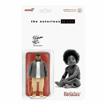 Notorious B.I.G. -  Hip Hop Ready To Die 3 3/3&quot; ReAction Figure by Super 7 - £19.80 GBP