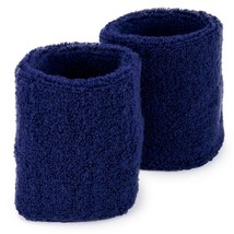 Wrist Sweatbands 2-pack, Blue - $20.49