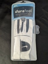 Nike Golf Glove Durafeel Womens Left Black White golf glove Sz L 22 cm NEW - €17,83 EUR