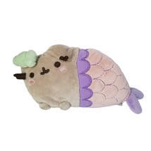 GUND Pusheen Cat Mermaid Plush Stuffed Animal Toy Mersheen 7&quot; Cat with Fish Tail - £13.32 GBP