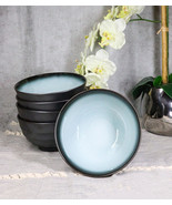 Pack Of 5 Blue Sky Seikai Art Ceramic Soup Salad Rice Donburi Poke Bowls... - €44,61 EUR