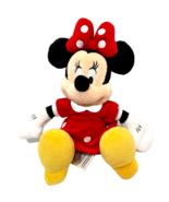 Disney Collection Plush Minnie Mouse Small Doll Lovey Stuffed Animal 9&quot; - $16.56